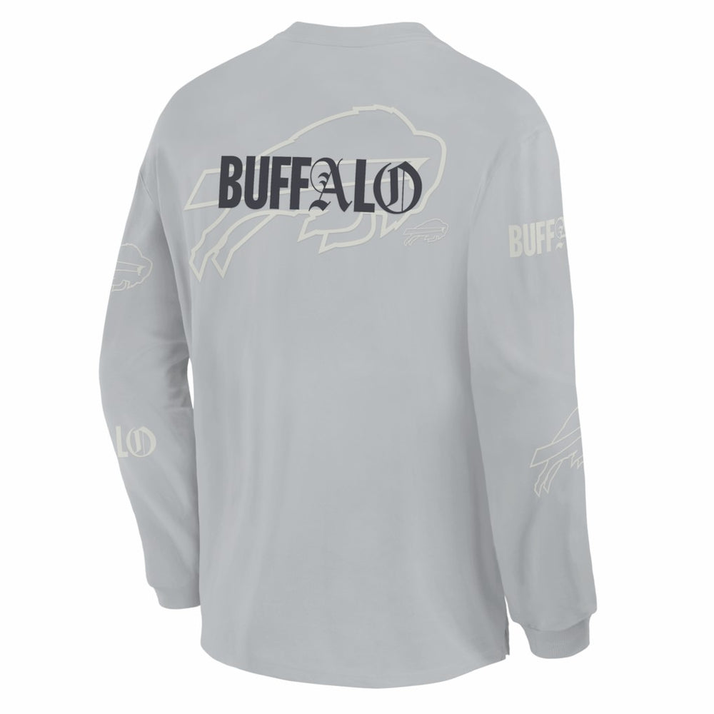 NFL Buffalo Bills Oversized Type Play Long Sleeve T-Shirt
