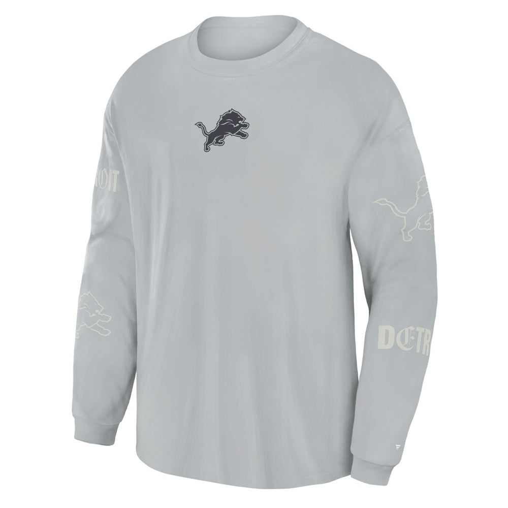 NFL Detroit Lions Oversized Type Play Long Sleeve T-Shirt