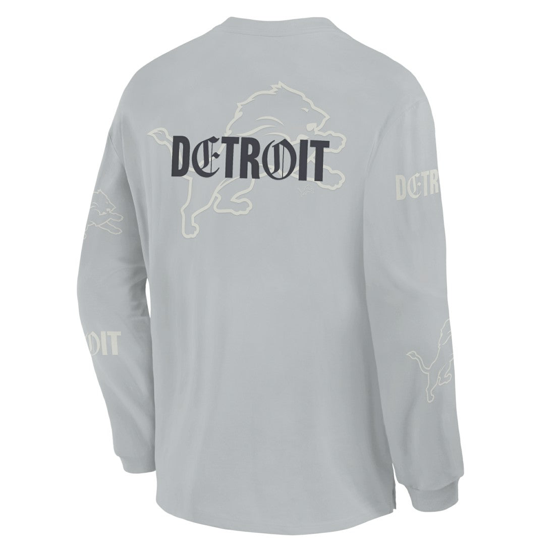 NFL Detroit Lions Oversized Type Play Long Sleeve T-Shirt