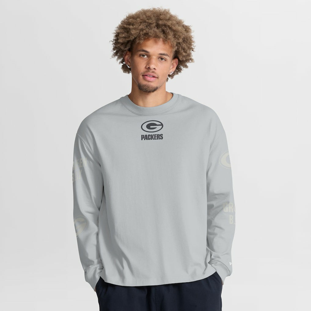NFL Green Bay Packers Oversized Type Play Long Sleeve T-Shirt