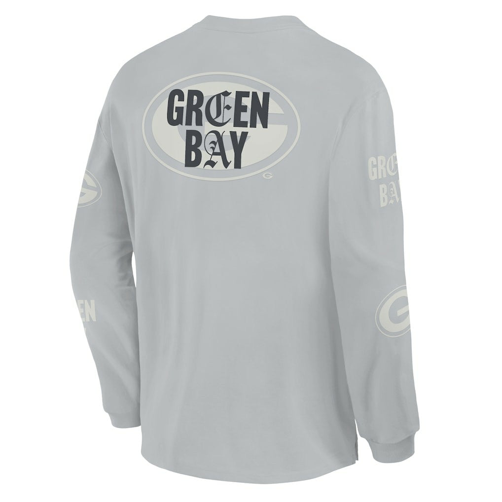 NFL Green Bay Packers Oversized Type Play Long Sleeve T-Shirt