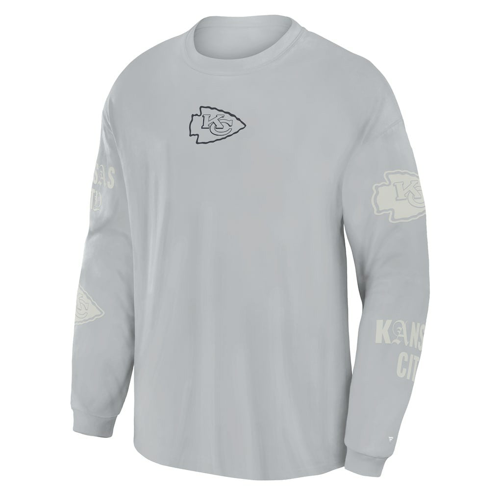 NFL Kansas City Chiefs Oversized Type Play Long Sleeve T-Shirt