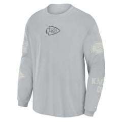 NFL Kansas City Chiefs Oversized Type Play Long Sleeve T-Shirt