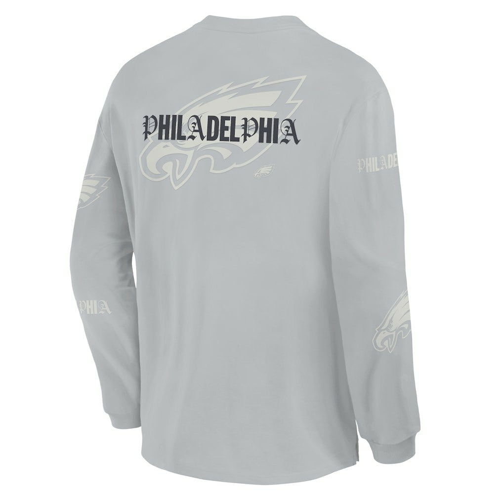 NFL Philadelphia Eagles Oversized Type Play Long Sleeve T-Shirt