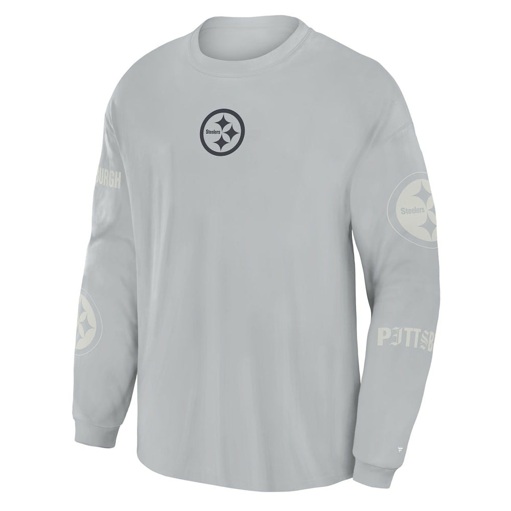 NFL Pittsburgh Steelers Oversized Type Play Long Sleeve T-Shirt