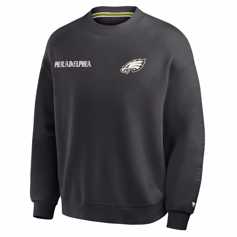 NFL Philadelphia Eagles Oversized Type Play Multi Sweatshirt
