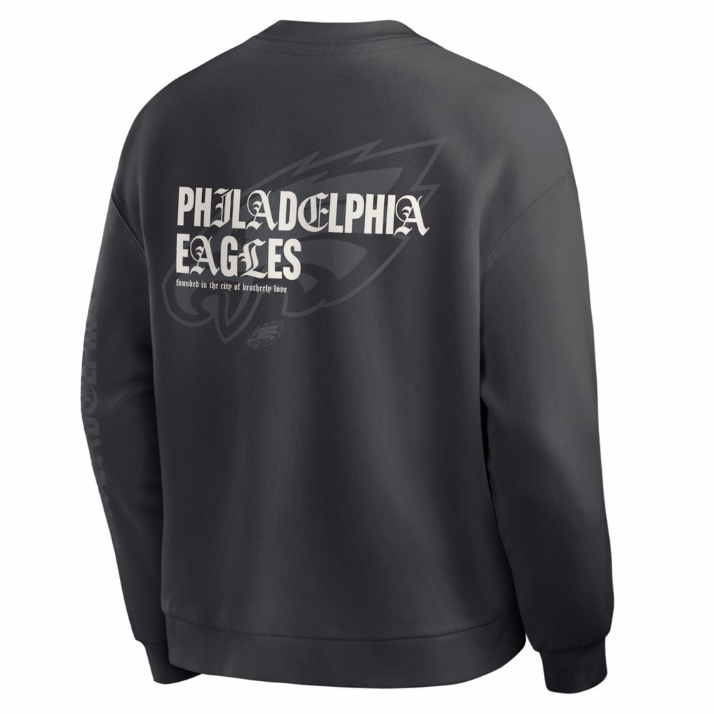 NFL Philadelphia Eagles Oversized Type Play Multi Sweatshirt