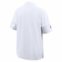 NFL Los Angeles Chargers Sideline Short Sleeve Quarter-Zip Coach Jacket