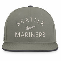 Seattle Mariners Pro Dri-FIT Snapback Hat - Olive | Nike