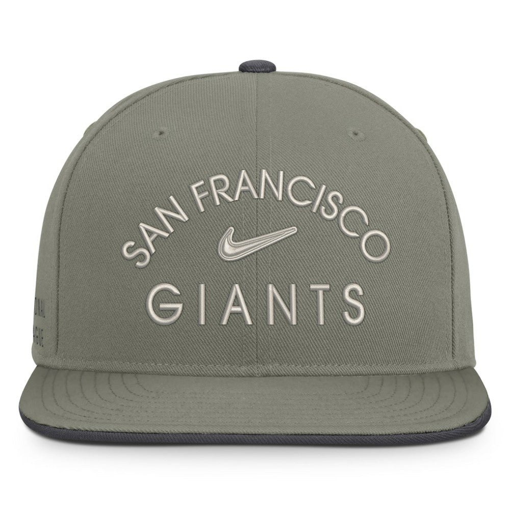 San Francisco Giants Pro Dri-FIT Snapback Hat - Olive | Nike