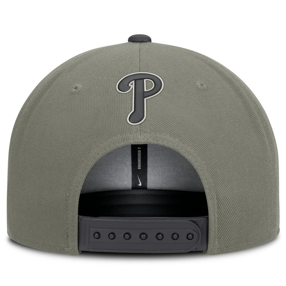 Philadelphia Phillies Pro Dri-FIT Snapback Hat - Olive | Nike