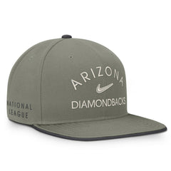 Arizona Diamondbacks Pro Dri-FIT Snapback Hat - Olive | Nike
