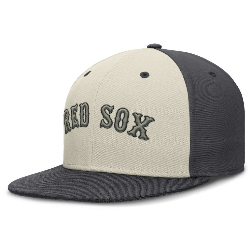 Boston Red Sox Dri-FIT True Fitted Hat - Cream | Nike