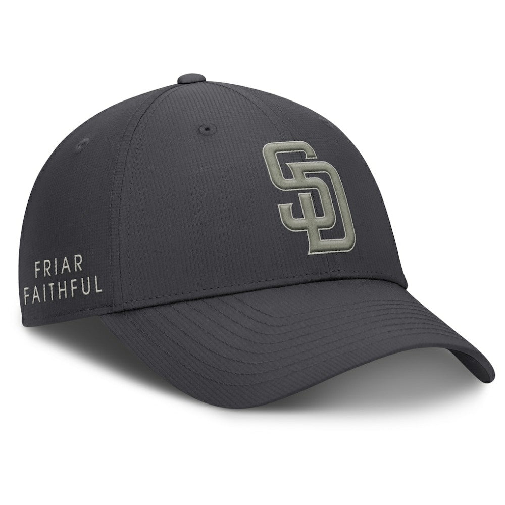 San Diego Padres Club Dri-FIT Adjustable Hat - Anthracite | Nike