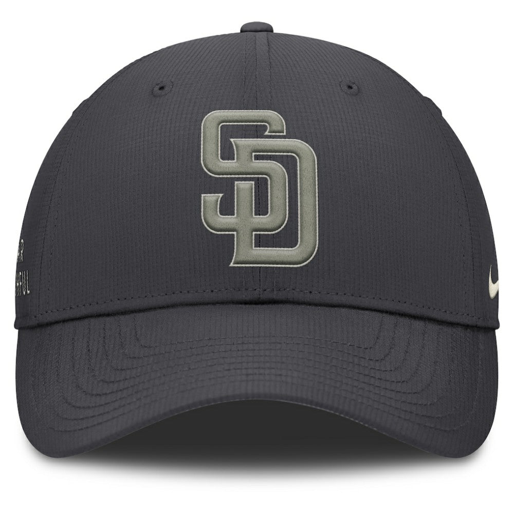 San Diego Padres Club Dri-FIT Adjustable Hat - Anthracite | Nike