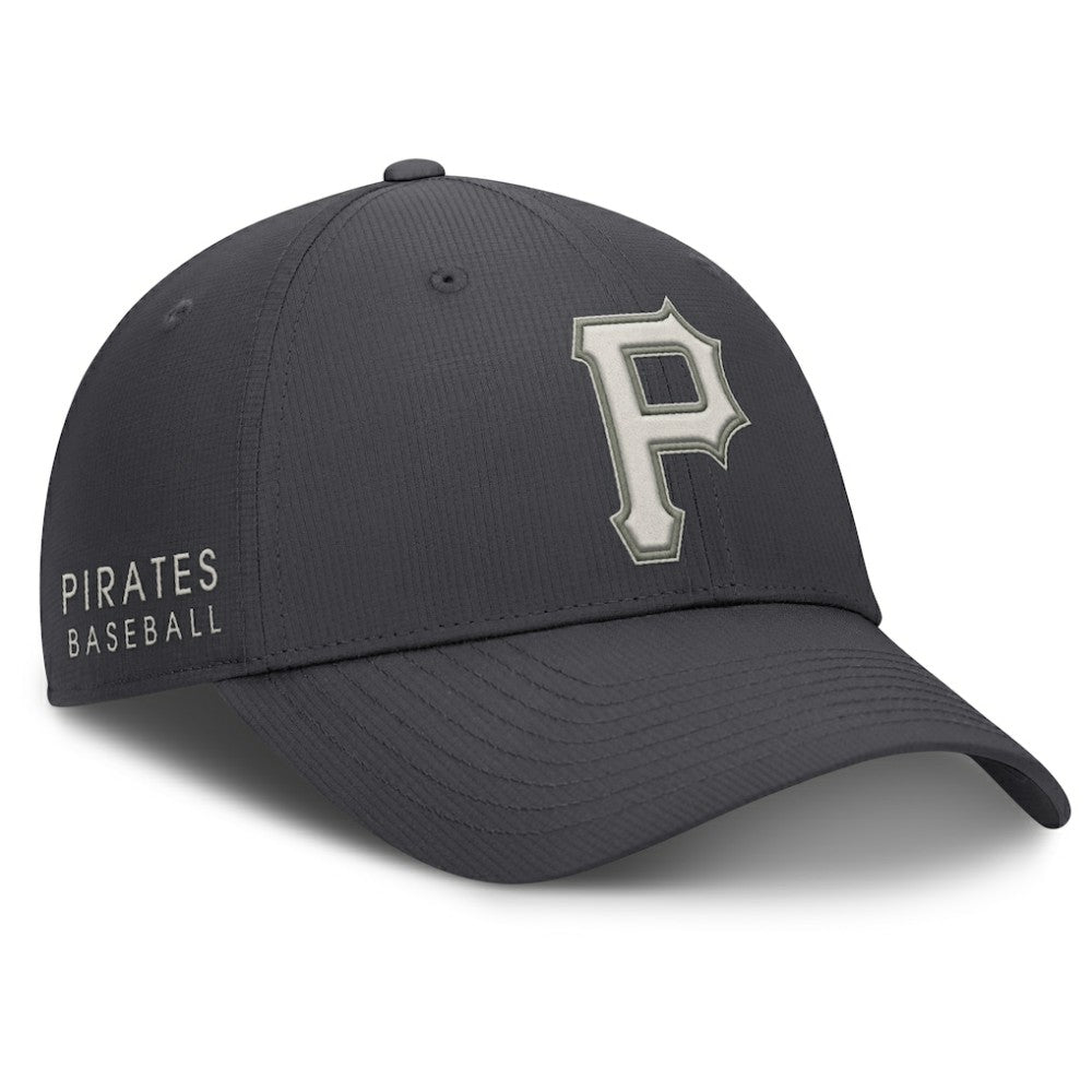 Pittsburgh Pirates Club Dri-FIT Adjustable Hat - Anthracite | Nike