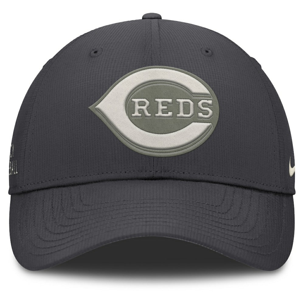 Cincinnati Reds Club Dri-FIT Adjustable Hat - Anthracite | Nike