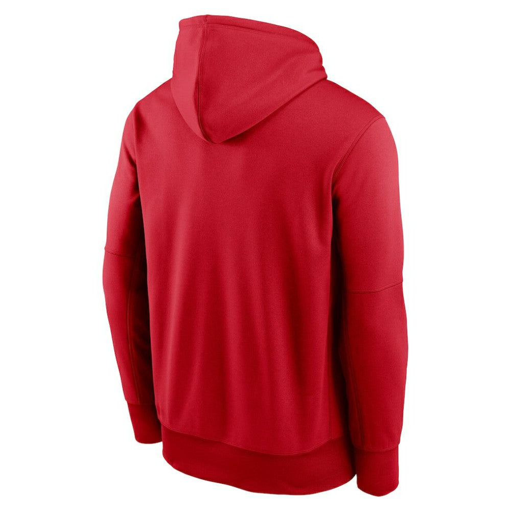 Philadelphia Phillies 2025 MLB Postseason Authentic Collection Therma Fleece Hoodie - Red | Nike