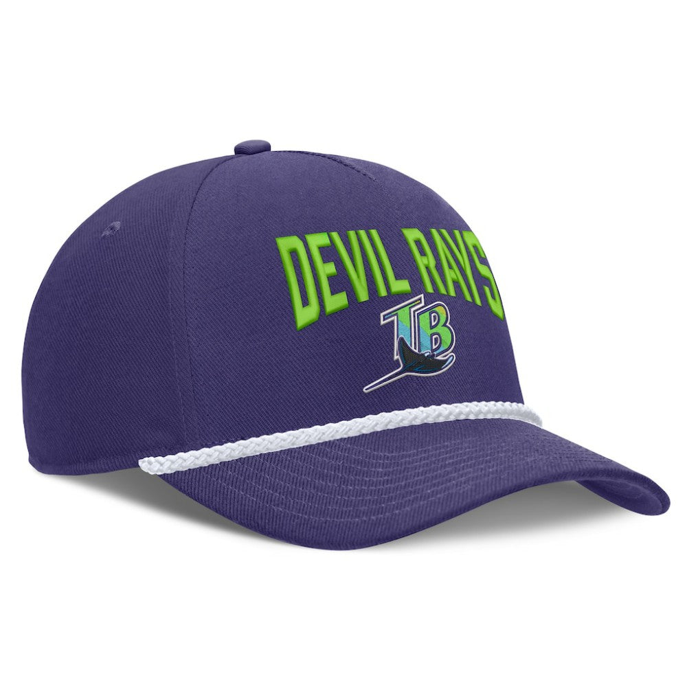 Tampa Bay Rays Cooperstown Rise Adjustable Hat - Purple | Nike