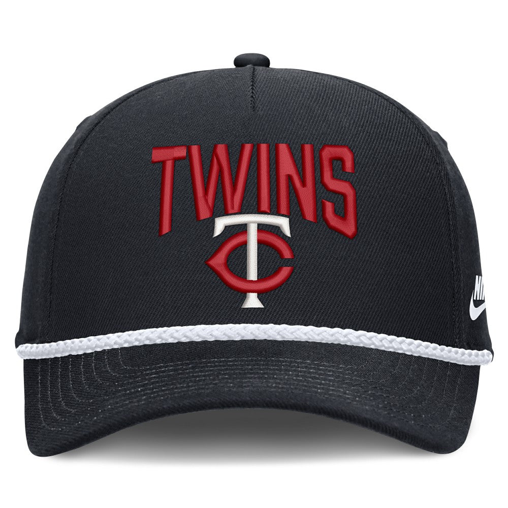 Minnesota Twins Cooperstown Rise Adjustable Hat - Navy | Nike