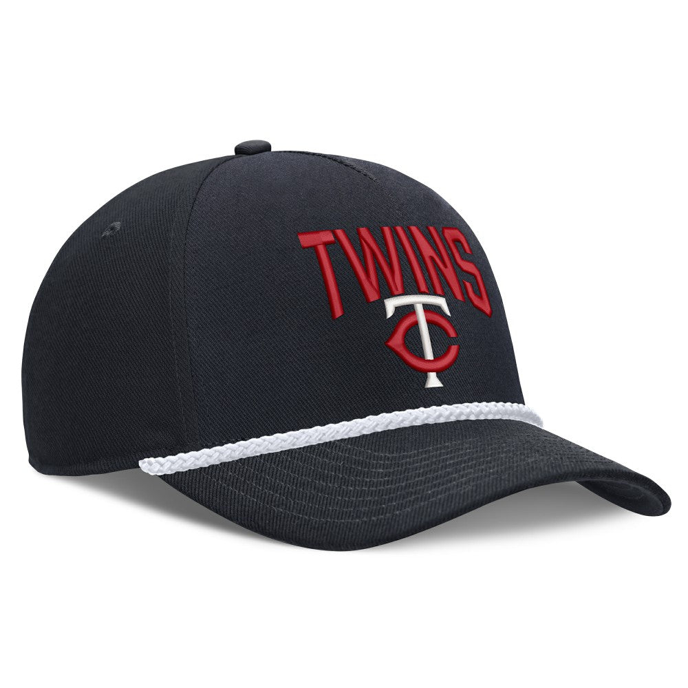 Minnesota Twins Cooperstown Rise Adjustable Hat - Navy | Nike