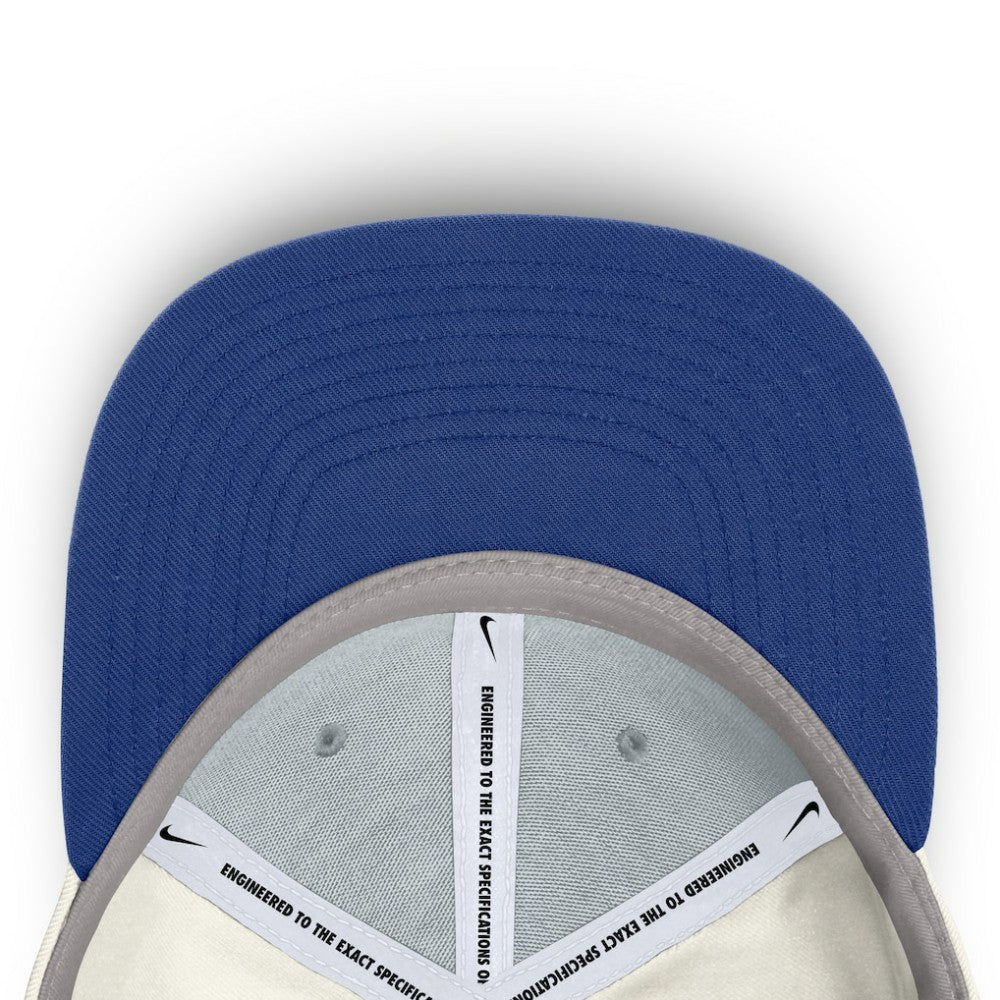 Toronto Blue Jays Cooperstown Pro Dri-FIT Snapback Hat - Cream/Royal | Nike