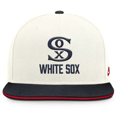 Chicago White Sox Cooperstown Pro Dri-FIT Snapback Hat - Cream/Navy | Nike