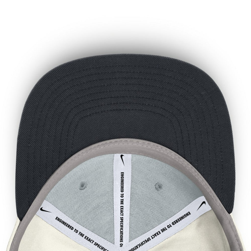 Boston Red Sox Cooperstown Pro Dri-FIT Snapback Hat - Cream/Navy | Nike