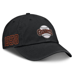 San Francisco Giants Cooperstown Club Adjustable Hat - Black | Nike
