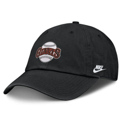 San Francisco Giants Cooperstown Club Adjustable Hat - Black | Nike