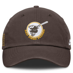 San Diego Padres Cooperstown Club Adjustable Hat - Brown | Nike