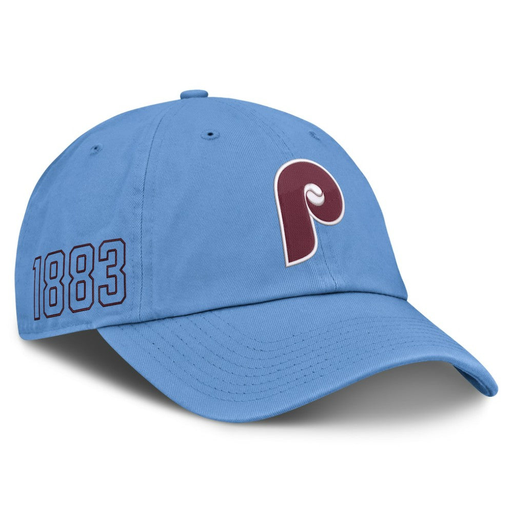 Philadelphia Phillies Cooperstown Club Adjustable Hat - Light Blue | Nike