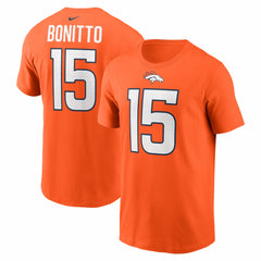 NFL Denver Broncos Nik Bonitto  Player Name & Number T-Shirt
