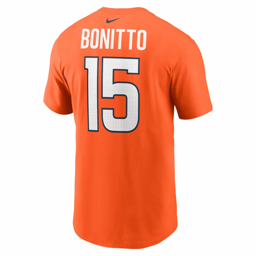 NFL Denver Broncos Nik Bonitto  Player Name & Number T-Shirt
