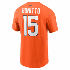 NFL Denver Broncos Nik Bonitto  Player Name & Number T-Shirt