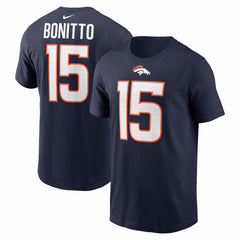 NFL Denver Broncos Nik Bonitto  Player Name & Number T-Shirt
