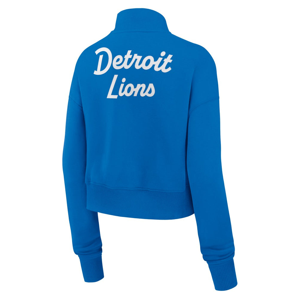 NFL Detroit Lions Women's Phoenix Fleece Quarter-Zip Sweatshirt