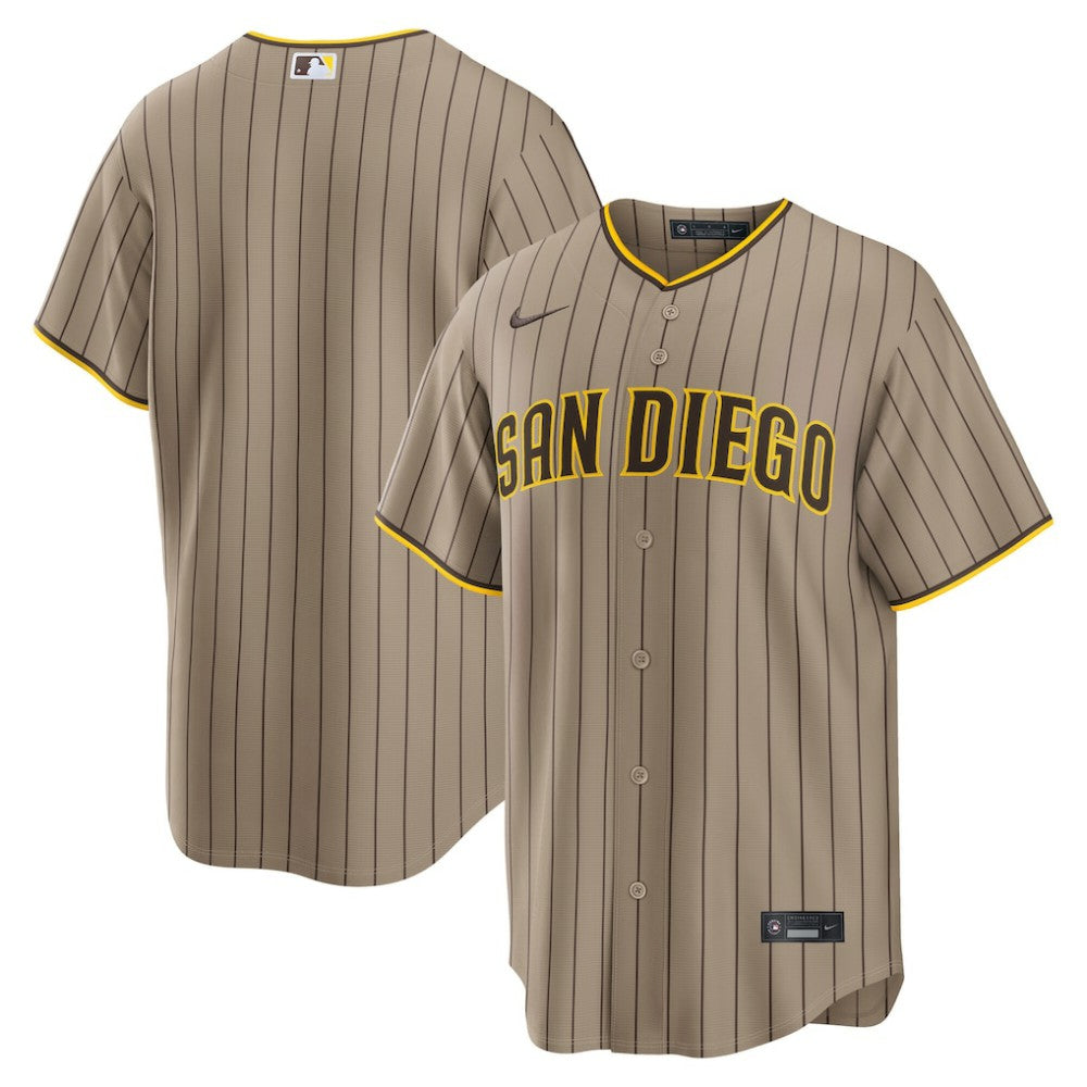 San Diego Padres Alternate Replica Jersey - Sand | Nike