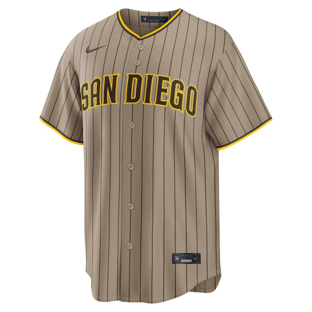 San Diego Padres Alternate Replica Jersey - Sand | Nike