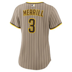 Jackson Merrill San Diego Padres Women's Replica Jersey - Sand | Nike