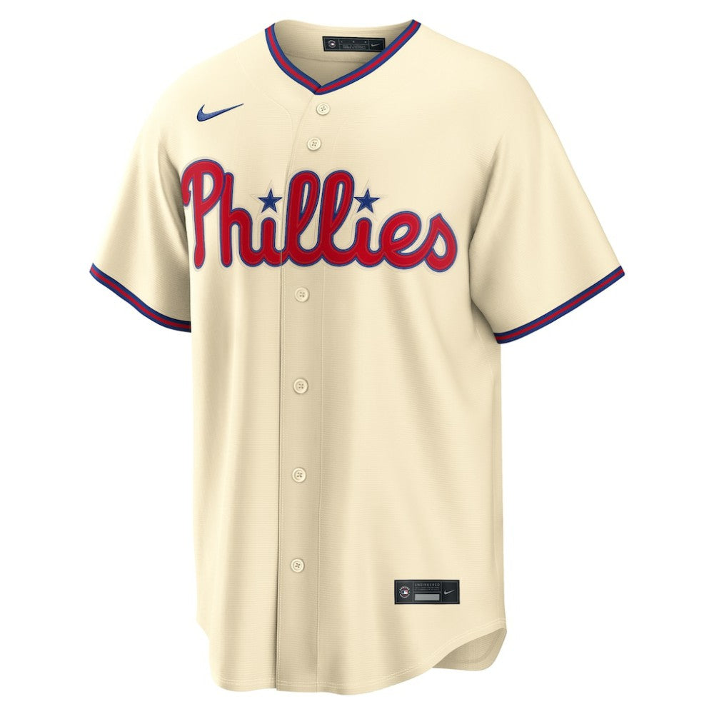 Bryce Harper Philadelphia Phillies Alternate Replica Jersey - Cream | Nike