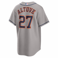 Jose Altuve Houston Astros Road Replica Jersey - Gray | Nike