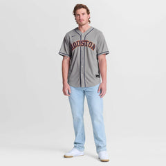 Jose Altuve Houston Astros Road Replica Jersey - Gray | Nike