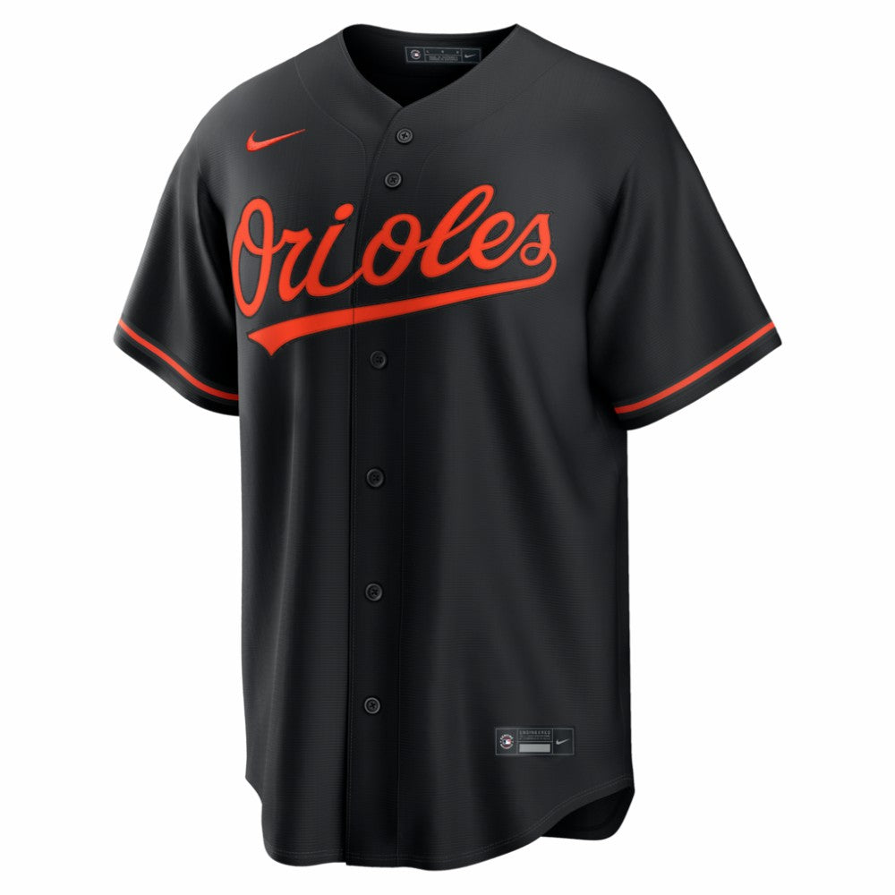 Gunnar Henderson Baltimore Orioles Alternate Replica Jersey - Black | Nike