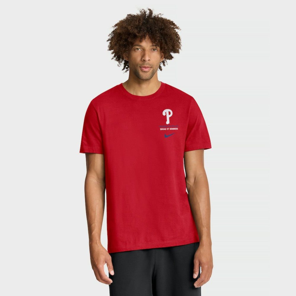 Philadelphia Phillies Primetime 2-Hit T-Shirt - Red | Nike