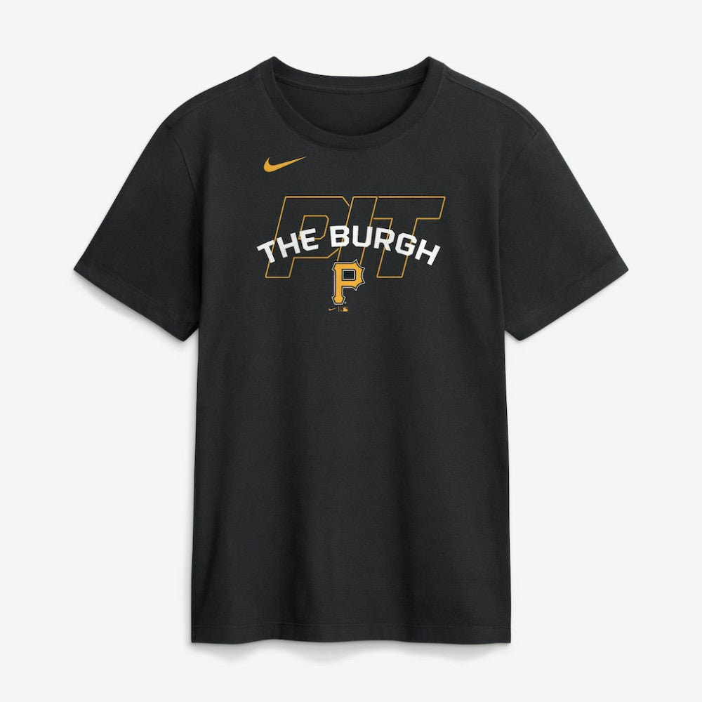 Pittsburgh Pirates Primetime Fashion T-Shirt - Black | Nike