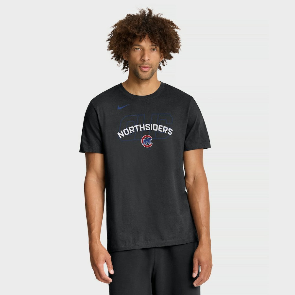 Chicago Cubs Primetime Fashion T-Shirt - Black | Nike
