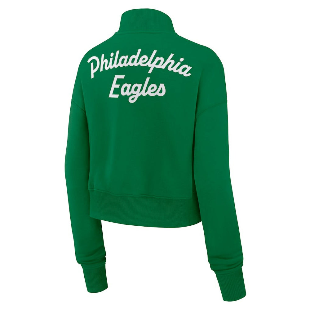 NFL Philadelphia Eagles Women's Phoenix Fleece Quarter-Zip Sweatshirt