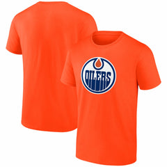 Edmonton Oilers Logo Athletic Essential T-Shirt