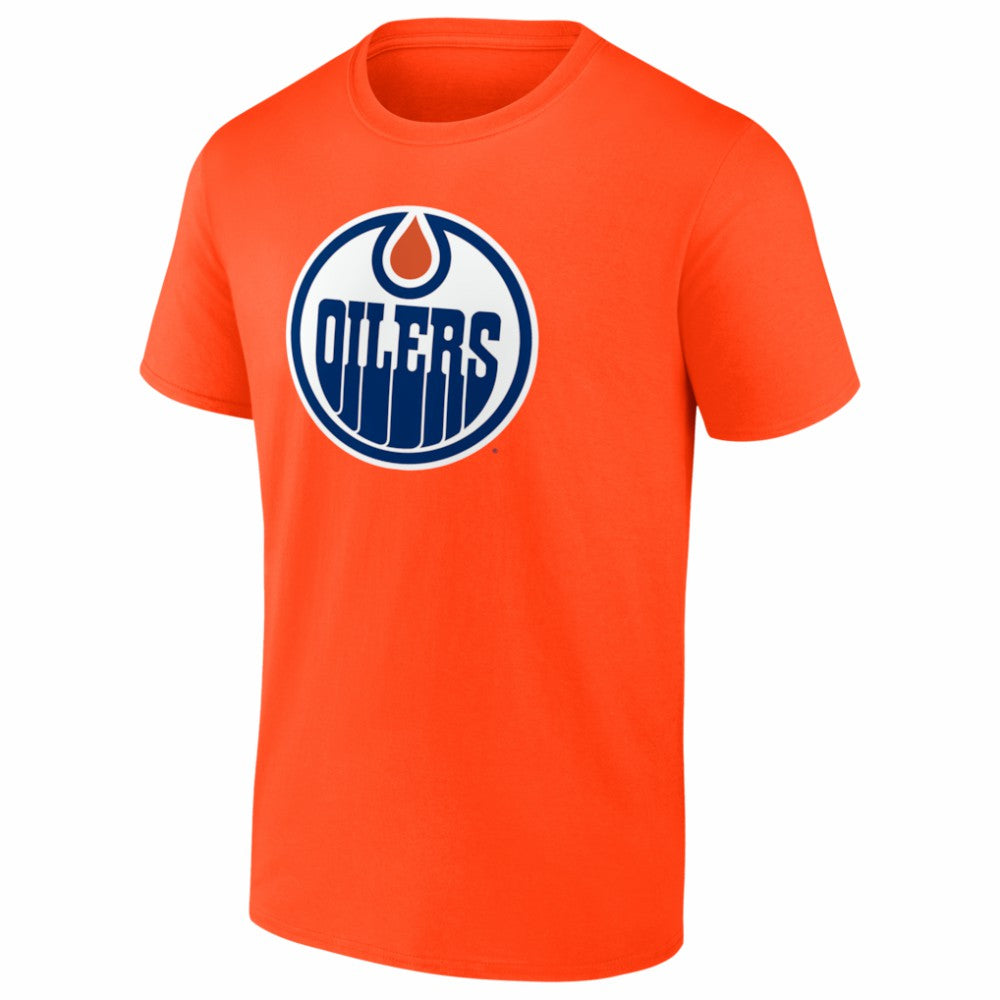 Edmonton Oilers Logo Athletic Essential T-Shirt